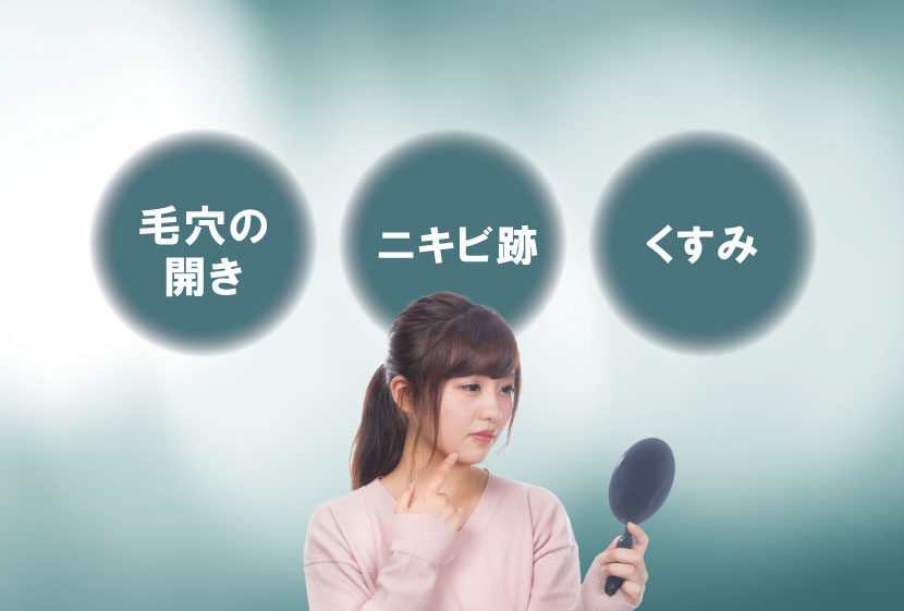 梅雨時期の肌トラブル